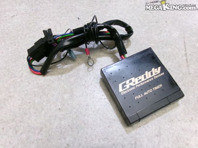 【中古】TRUST トラスト GReddy グレッディ フルオートタイマー ターボタイマー 点灯OK / 4KS11-1776