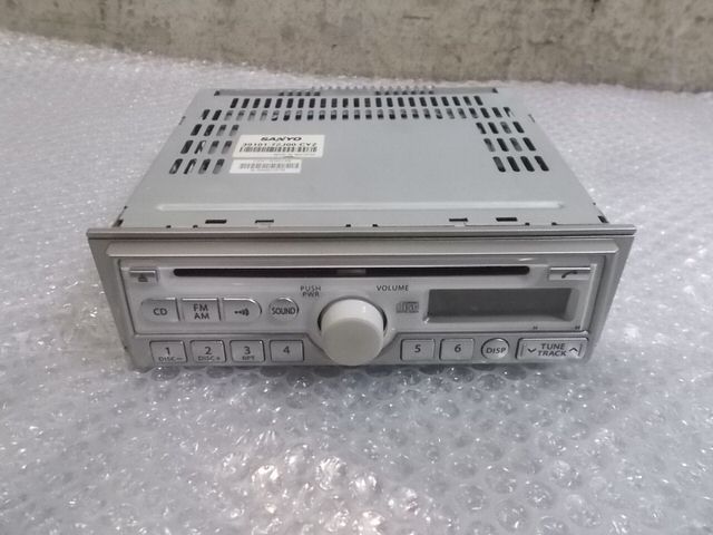 【中古】★激安!★スズキ 純正 ノーマル CDF-R3013B CDデッキ CDプレーヤー オーディオ AM FM 39101-72J00-CYZ / P12-1627