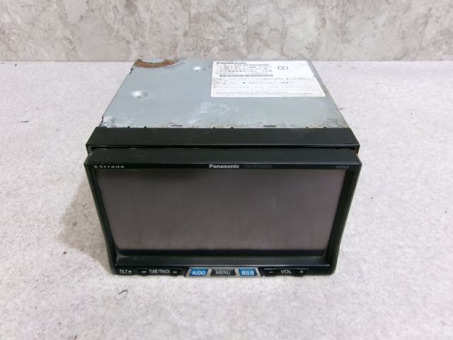 【中古】★激安 ★Panasonic パナソニック Strada ストラーダ CN-HDS630RD HDDナビ カーナビ オーディオ 2DIN 地図データ不明 / Q12-885