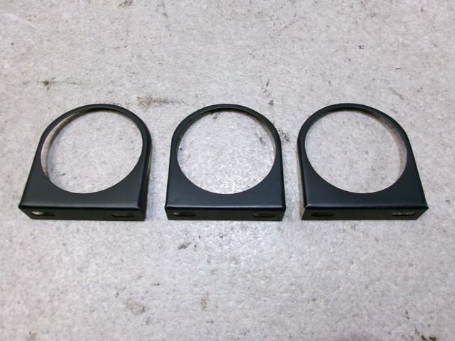 【中古】★激安!★オオモリ ? メーターホルダー パネル フード カバー スタンド 土台 60φ 3個セット / R7-1029