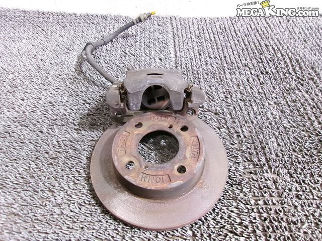 【中古】HA24S アルト 純正 ノーマル フロント ブレーキ キャリパー ローター セット 右 / S3-257
