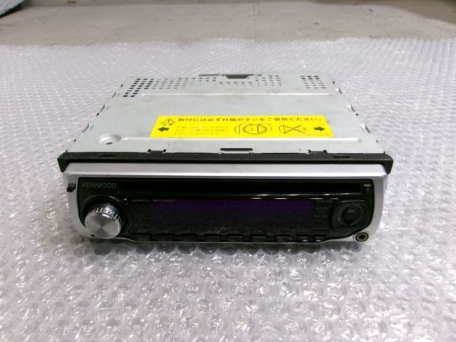 【中古】★激安!★ニッサン KENWOOD ケンウッド 純正 OP E232SN CDデッキ プレーヤー オーディオ 1DIN フロント AUX B8185-N0880 / 2Q5-1535