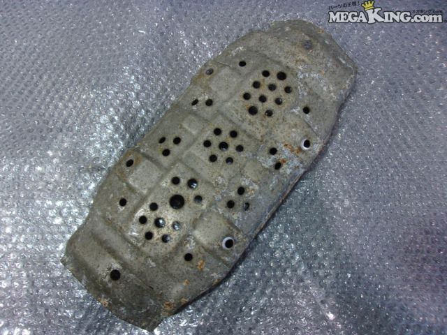 【中古】S14 シルビア 純正 ノーマル 遮熱板 センサー穴よけ有 X3 / 2S9-662