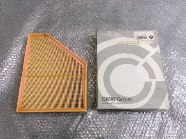 【中古】★未使用!★BMW E70 X5 純正 ノーマル エアフィルター エアエレメント 左 13717548897 / Q5-993