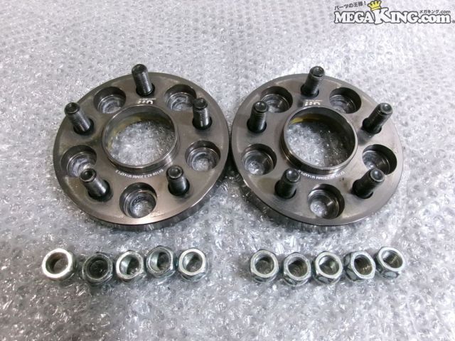 【中古】IID ワイドトレッドスペーサー 20mm M14×P1.5 5穴 PCD108 2枚 JAGUAR ジャガー Fペイス にて使用 / T4-1193
