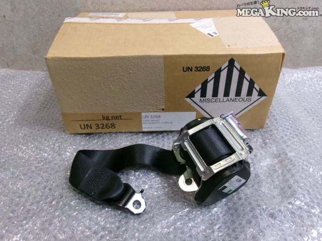 【中古】★未使用★車種不明 PORSCHE ポルシェ 純正 ノーマル リア シートベルト 右 ...
