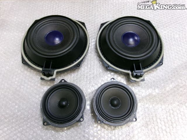 【中古】BMW 純正 ノーマル スピーカー 65139143233-01 65139143232-01 E82 1シリーズ 等 / S10-637