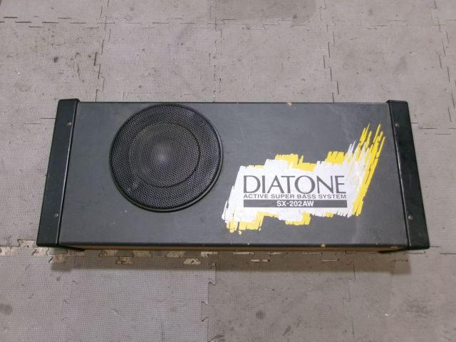 【中古】★激安!★DIATONE ダイヤトーン SX-202AW サブウーハー ウーファー オーディオ アンプ内蔵 / 2Q11-700