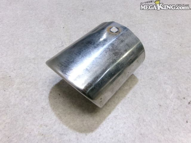 【中古】車種・メーカー不明 スバル ? 純正 ノーマル マフラーカッター エンド 出口 加工用 1個 分かる方 / 4S10-243