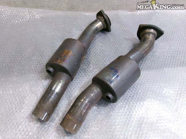 【中古】Ferrari フェラーリ F430 社外 ストレートパイプ オールステンレス 触媒ストレート ストレート..