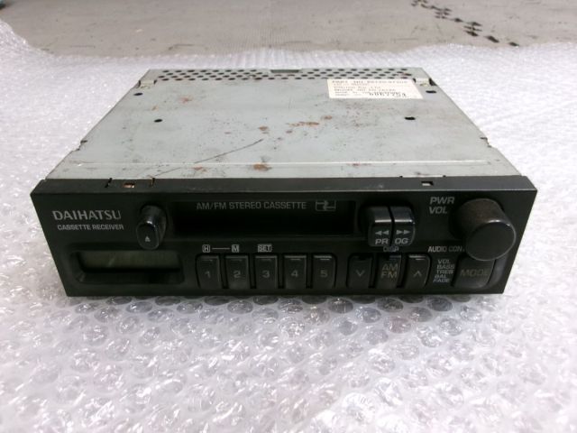 【中古】★激安!★ダイハツ 純正 ノーマル テープデッキ カセットデッキ 86120-97204 / 2Q7-1063