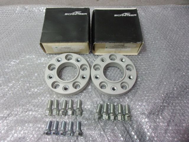【中古】★未使用!★AC SCHNITZER シュニッツァー ホイールスペーサー アダプター フィッティングセット BMW 2個 3613 45 150 / R7-443