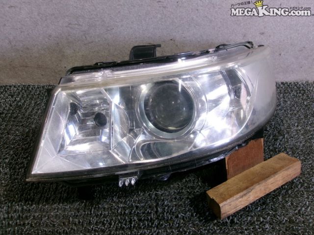 【中古】MH23S ワゴンR スティングレー 純正 HID キセノン ヘッドライト ヘッドランプ レンズ 左 助手席側 KOITO 100-59191 点灯OK / 4S8-467