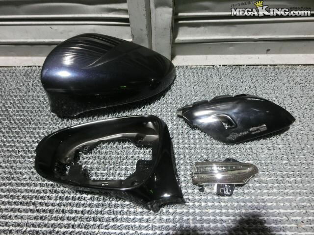 レクサス GS350 GRL15 純正 ドアミラーカバー 左側 TOKAIRIKA TR0905 LH ウインカー付き / 2F8-1982