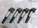 【中古】BMW F20 1シリーズ 純正 DELPHI デルフィ イグニッションコイル 4本 7575010 / S6-1778