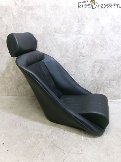 【中古】社外 フルバケット フルバケ シート 底4点止め ブラック系 / T4-1875