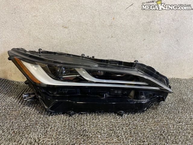 【中古】MXUA80 ハリアー 純正 ノーマル LED ヘッドランプ ヘッドライト 右 KOITO 48-233 / T6-904