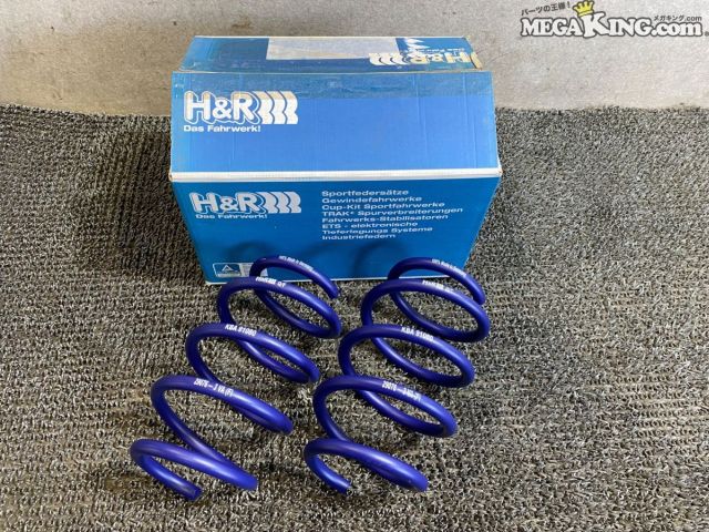 【中古】★未使用★ベンツ W218 CLSクラス H&R フロント ダウンサス サスペンション スプリング 左右 29076-3VA(F) KBA91080 / T6-920