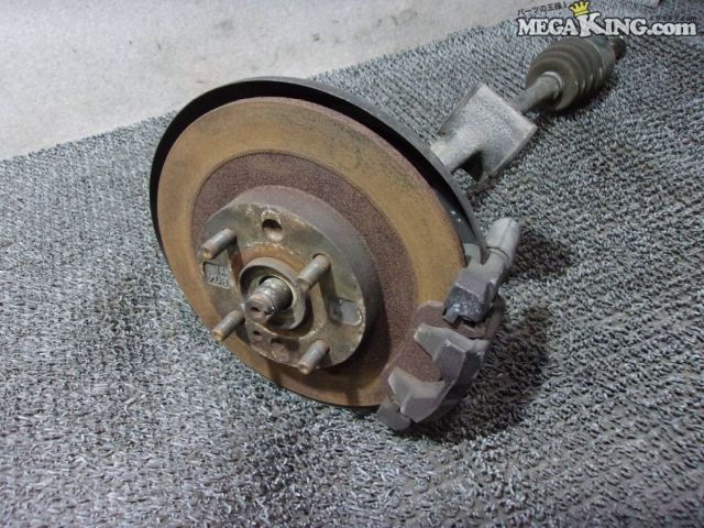 【中古】NB6C ロードスター 純正 ノーマル リア ドライブシャフト ハブ ナックル ローター キャリパー セット 右 / 2S5-767