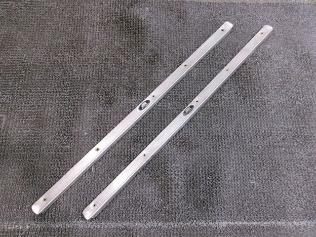 【中古】★激安!★シボレー 58 インパラ クーペ FISHER ドアシルプレート スカッフプレート キッキングプレート 左右 / Q4-034