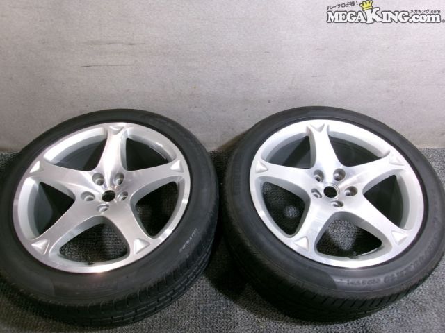 【中古】Ferrari フェラーリ カリフォルニア 純正 SPEED LINE 19インチホイール 10J+52.5 5穴 PCD114.3 2本 SL2197 246442 / T2-1667