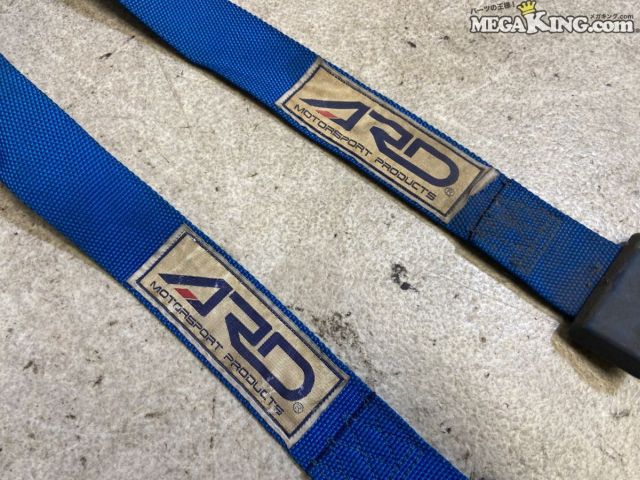 【中古】ARD シートベルト 2インチ ブルー レーシングハーネス / T6-342