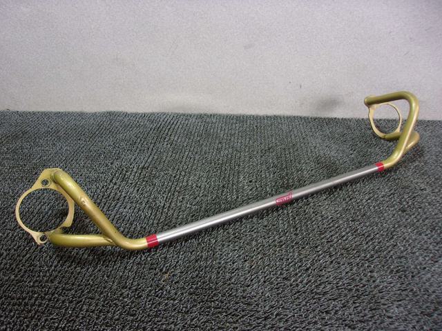 【中古】★激安!★RA1 プレオ STI genome ゲノム フロント タワーバー ストラットタワーバー 補強バー 剛性アップ RA2 等 / 3R5-194