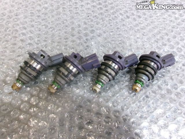 Rakuten - 【中古】S14 シルビア 純正 ノーマル インジェクター 4本セット 1台分 SR20DET A46-F32 / S8-018