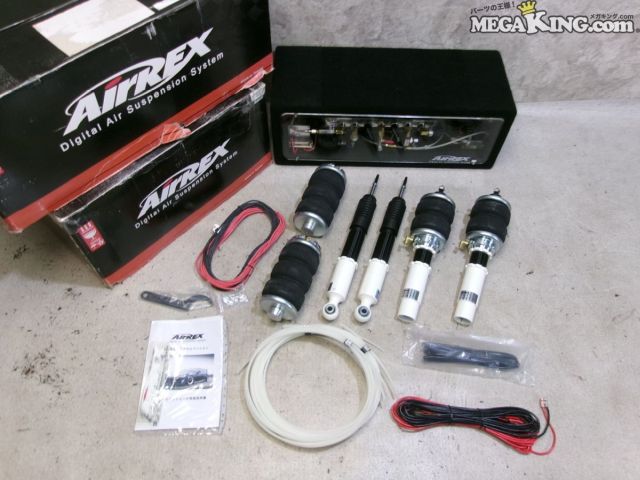 【中古】★未使用★2009年~2016年 アウディ A5 B8 AirREX エアレックス KABUTO エアサスキット 1台分 / T2-741