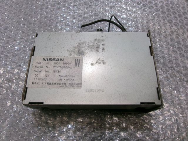 【中古】★激安!★R35 GT-R GTR 純正 CY-TN0700AJ TVチューナー オーディオアンプ コンピューター CPU VR38DETT 28051 8990A / 2Q9-547