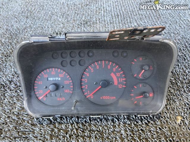【中古】CL11V アルトワークス 純正 ノーマル スピードメーター 走行距離38,174km 34100-71B20 CN21S 等 / 2T6-046