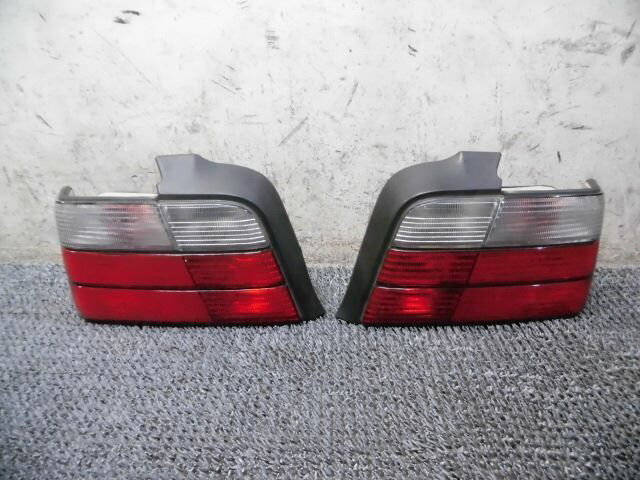 【中古】BMW E36 3シリーズ DEPO デポ テールランプ テールライト 左右 01-444-1902 / ZG10-1962