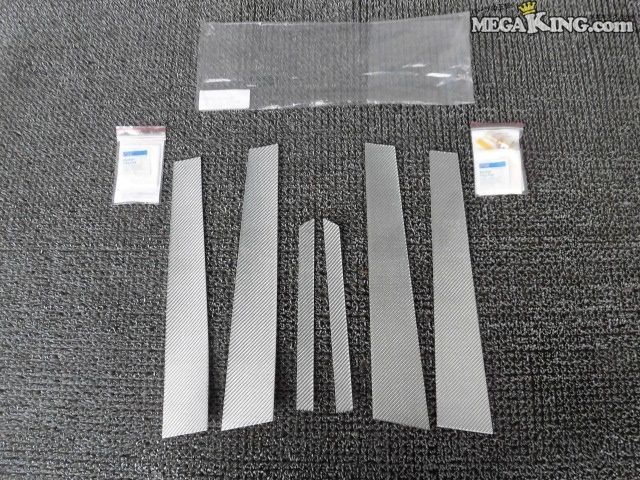 【中古】★新品!★2000年~ ベンツ W220 Sクラス HOWELL ピラーパネル 6PC BECP-6ARC6 / H12-829