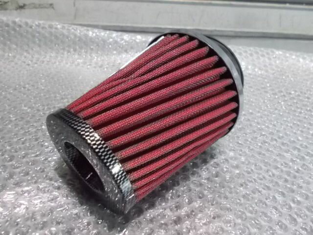 Rakuten - 【中古】★新品!★社外 エアクリ エアークリーナー フィルター カーボン調 汎用 / 2N7-263