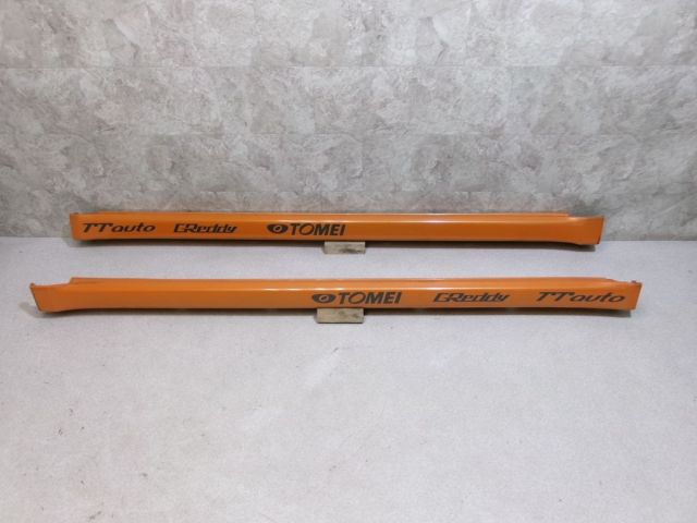 【中古】★激安!★BP5 レガシィ レガシー アプライドA 前期 ターボ MT 純正 ノーマル サイドステップ サイドスカート 左右 / Q11-2058