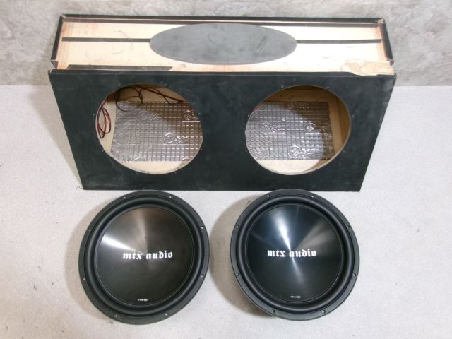 【中古】★激安!★MTX AUDIO TR75 ウーハーボックス ウーファー オーディオ / Q11-2062