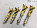 【中古】NA6 ロードスター OHLINS オーリンズ DFV フルタップ 車高調 全長式 ピロ アッパー 減衰調整 1台分 NB8 等 / S5-1416(2)