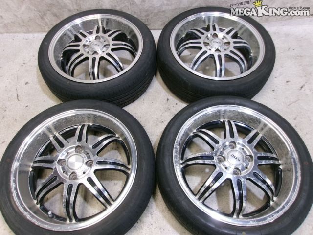 DOSホイール 17インチ 4穴 BADX D，O，S(ディーオーエス) SE-10R plus 