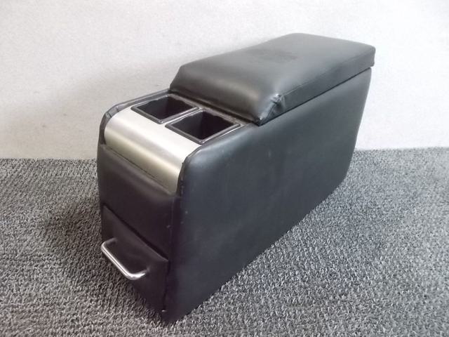 【中古】★激安!★社外 センターコンソール 小物入れ ドリンクホルダー 加工用 縦約600mm 横約230mm 高さ約360mm / R8-176