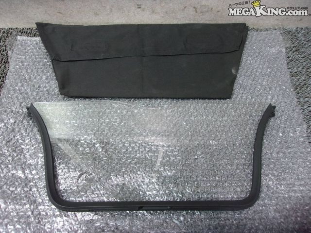【中古】PORSCHE ポルシェ 986 ボクスター 純正 LEXAN レキサン ウインドディフレクター カバー 付 MR5E / T4-1032