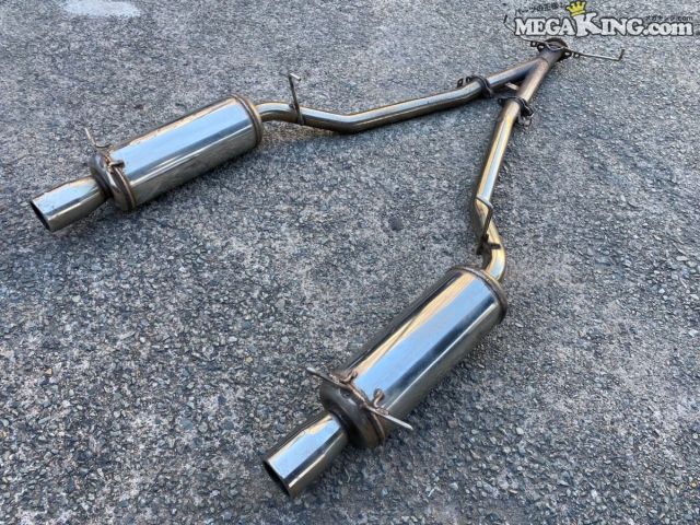 【中古】FC3S RX-7 RX7 ナイトスポーツ オールステンレス マフラー 左右出し 03S00837 / 2T5-1176