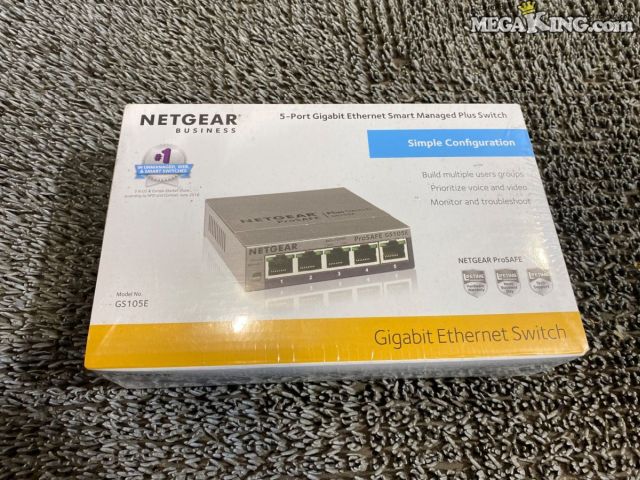 【中古】★未使用★NETGEAR ネットギア LANポート ランポート 5ポート GS105E-200JPS / T5-1183