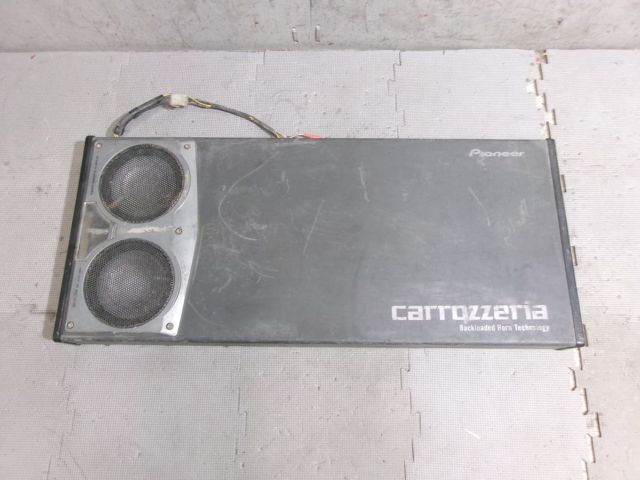 【中古】★激安!★carrozzeria カロッツェリア TS-WX1600A サブウーハー ウーファー オーディオ 薄型 フラット アンプ内蔵 / 2Q10-1691