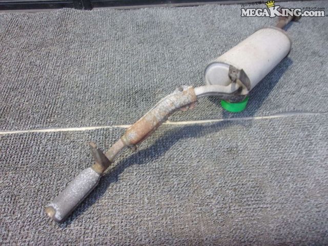 【中古】H19年8月 U71W クリッパー ターボ 純正 ノーマル マフラー B80-03 / 2T2-418
