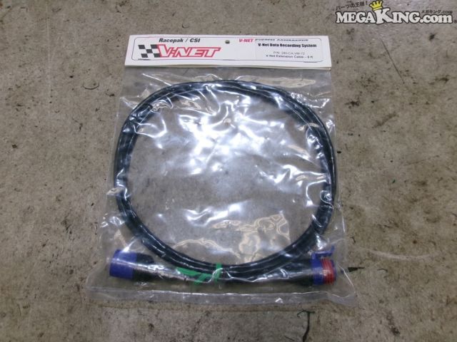 ★未使用★Racepak レースパック V-NET ケーブル 6フィート 拡張子ケーブル 280-CA-VM-72 / 4S9-337