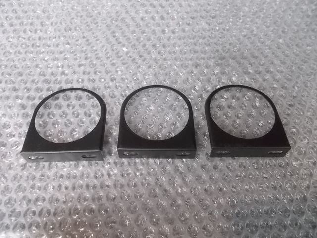 【中古】★未使用!★大森 ? メーターホルダー パネル スタンド 追加メーターカバー 60φ 60mm 3枚 / R7-873
