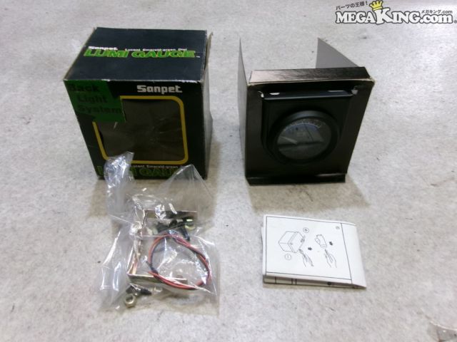 【中古】★未使用★Sanpet サンペット SA-580 メーター 電圧計 52φ 追加メーター / 4S10-648