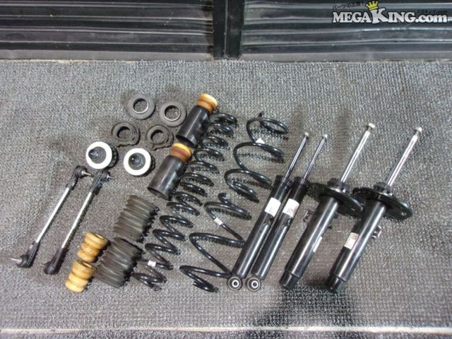 【中古】BMW G21 3シリーズ 純正 ノーマル ショック&サスペンション 1台分 22335153 22335154 22326197 / S8-1711