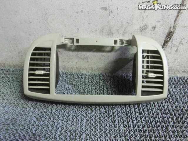 【中古】★激安!★K12 マーチ 純正 オーディオパネル エアコン吹き出し 68260-AX010 / 2G1-1454