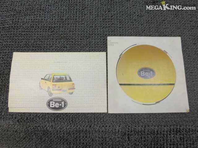 【中古】★激安!★BK10 Be-1 純正 カタログ 本 パンフレット コンセプトブック フルカラー インテリアに ..